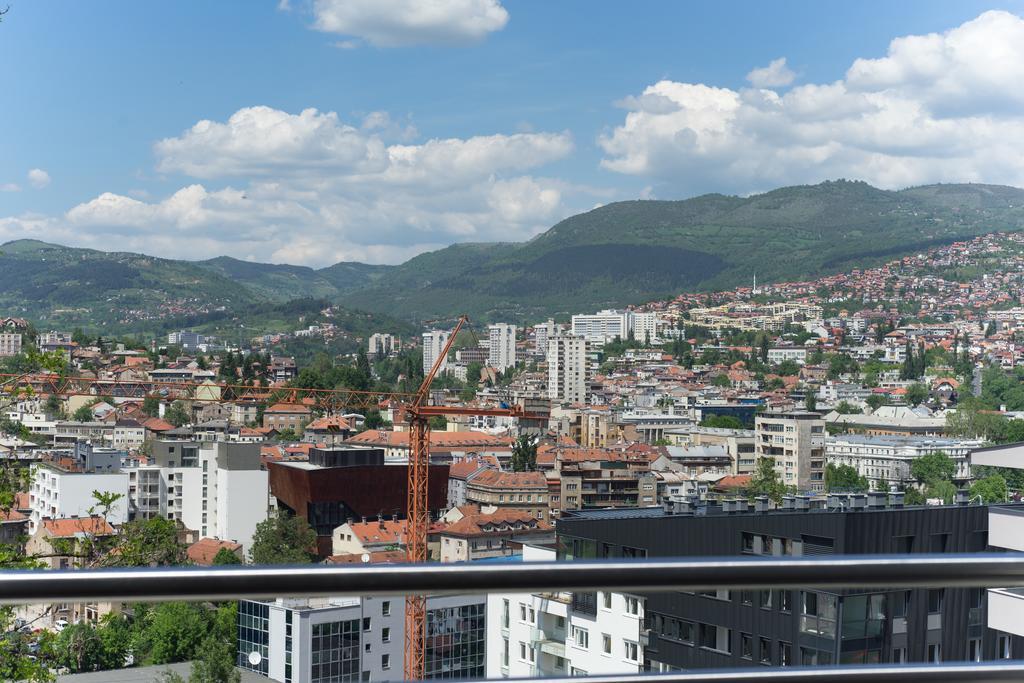 דירות Beautiful View Of Sarajevo Center מראה חיצוני תמונה